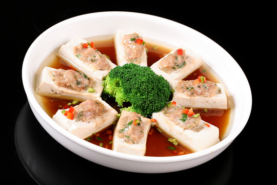 培根豉香老豆腐