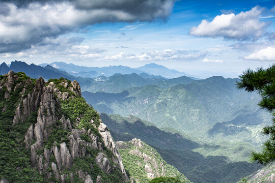 江西三清山风光