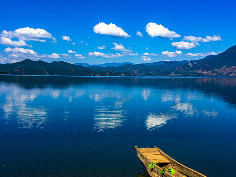 泸沽湖风光