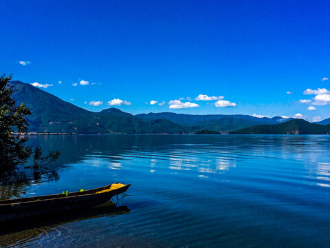 泸沽湖风光