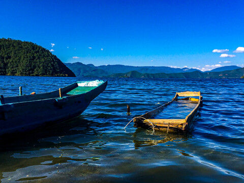 泸沽湖风光