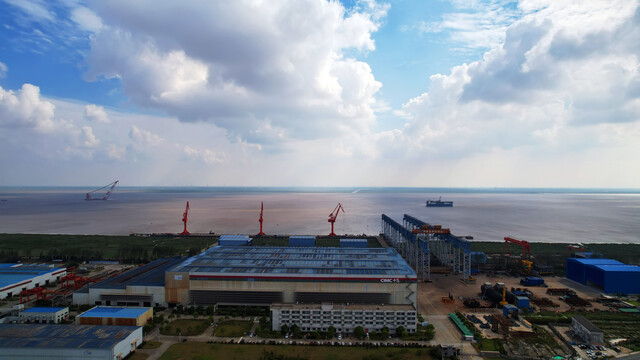 长江沿岸工业区