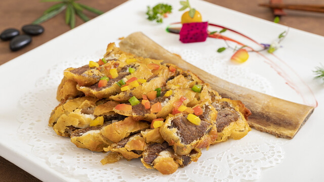 香酥牛坑腩