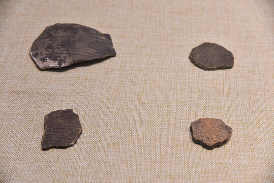 新石器时代晚期大水洞陶器碎片