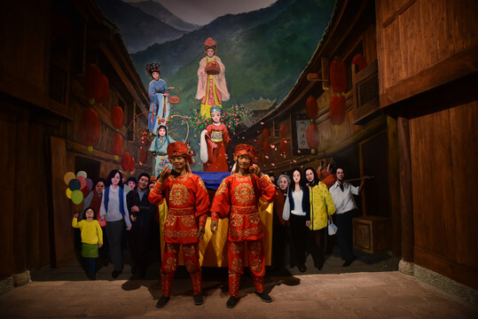 北川羌族结婚民俗文化
