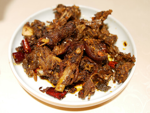 麻辣鸭架