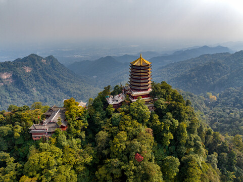 成都都江堰青城山前山