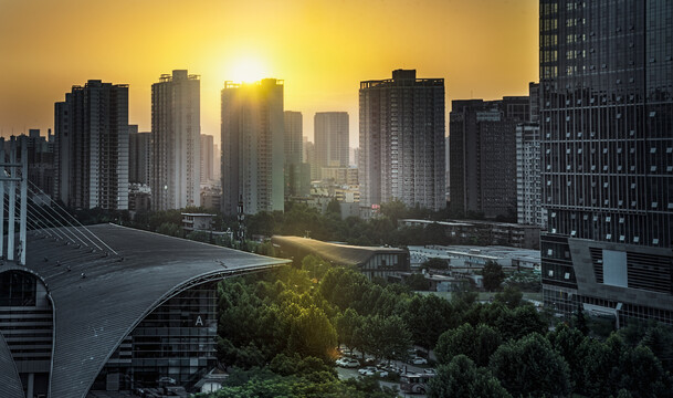 城市高楼大厦