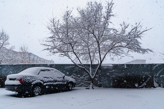 下雪场景