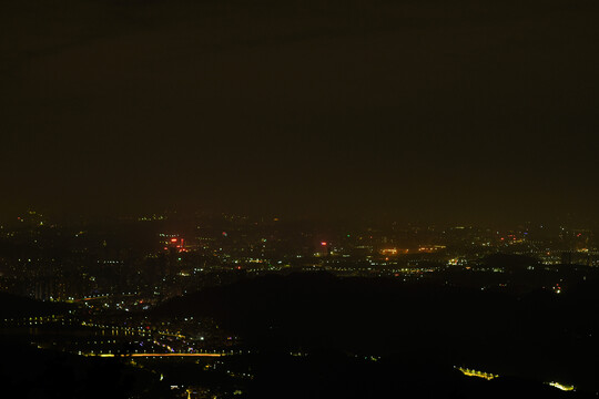 城市迷人的夜景