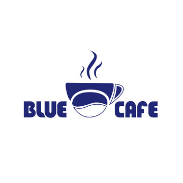 蓝色咖啡