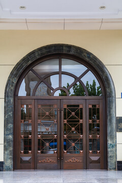 欧式玻璃金属门