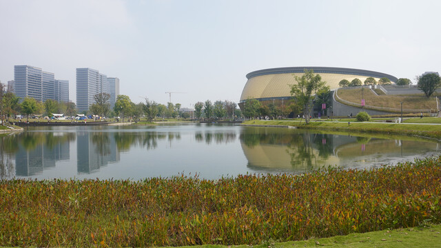 杭州亚运公园国球中心