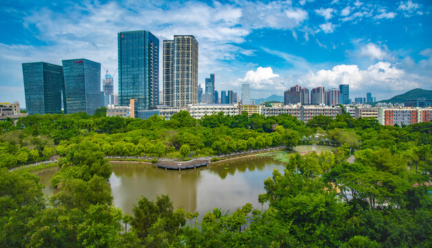 天空之城全景