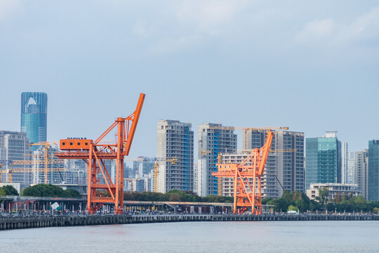 上海徐汇滨江江景