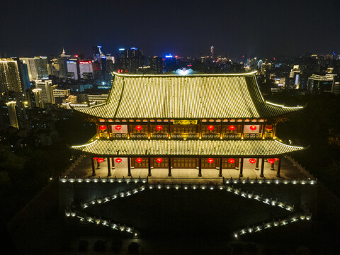 福建福州镇海楼夜景