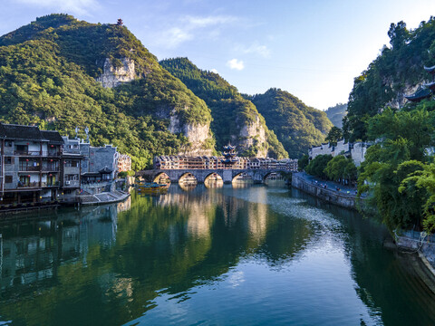 贵州黔东南镇远古镇5A景区