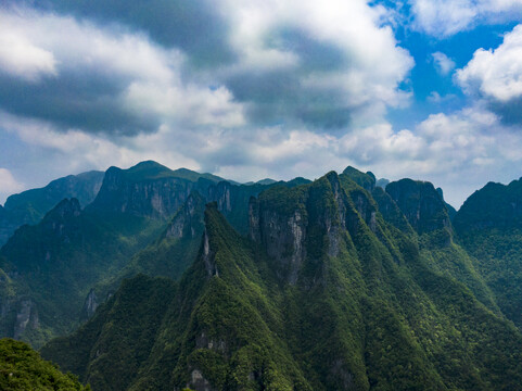 湖南张家界山川地貌