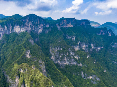 湖南张家界山川地貌