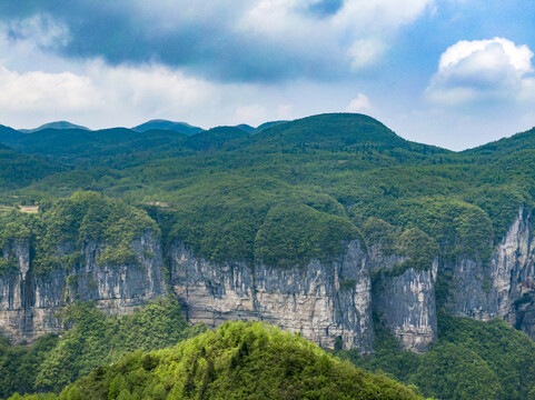 湖南张家界山川地貌