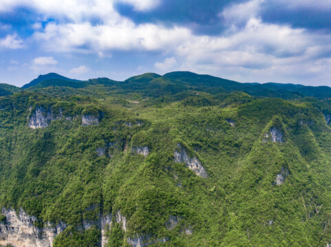 湖南张家界山川地貌