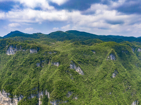 湖南张家界山川地貌