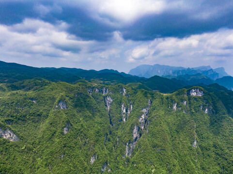 湖南张家界山川地貌