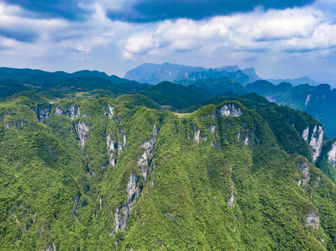 湖南张家界山川地貌