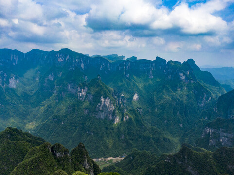 湖南张家界山川地貌