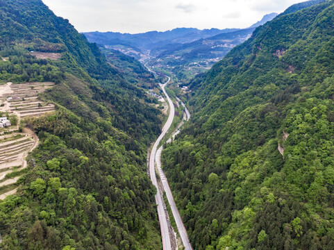 湖南张家界山川地貌