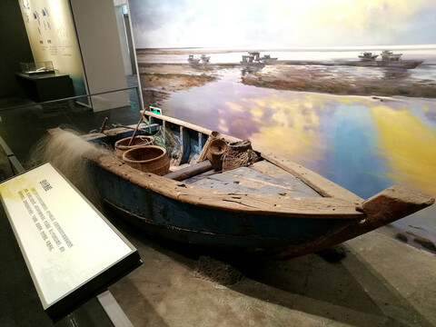 琼州古代渔船