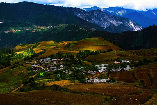 香格里拉山村