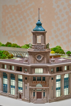上海邮政总局模型