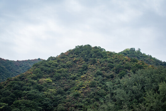 西安圭峰山秋景