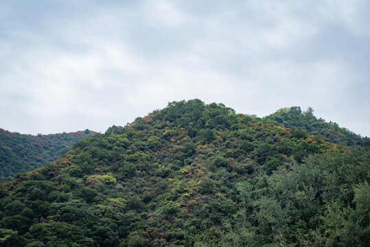 西安圭峰山秋景