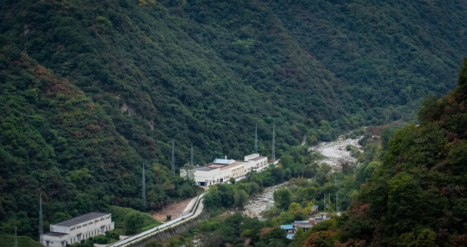 圭峰山山脚