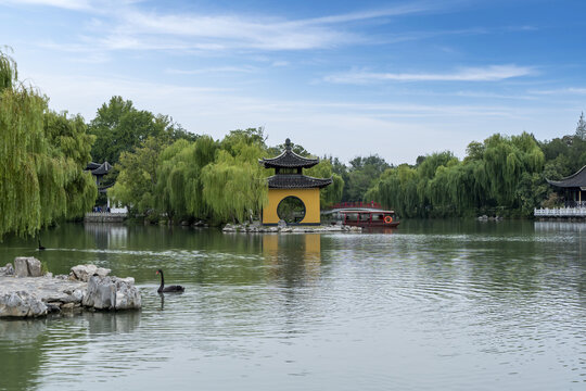扬州瘦西湖自然风景