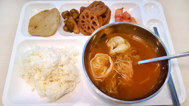 韩国饺子汤套餐