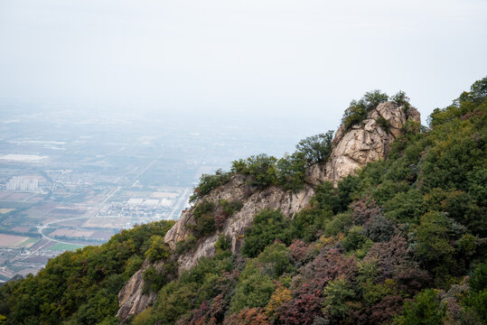 西安圭峰山秋景