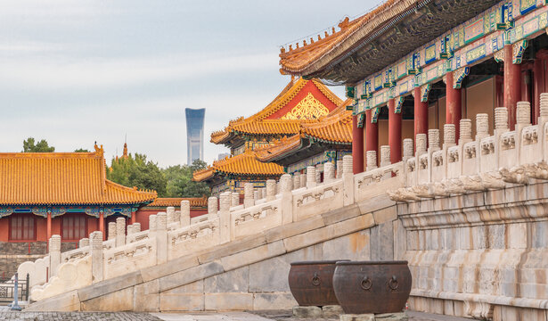 北京故宫建筑风景