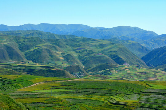 西北大山风光