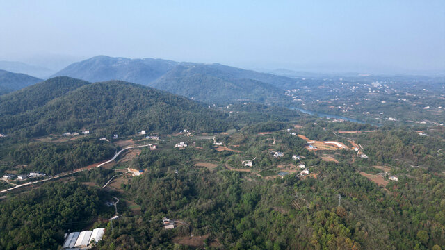 清江山村风景