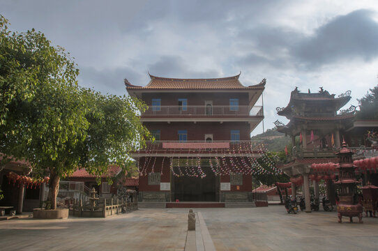 天竺禅寺建筑风景