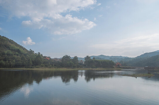 后桥水库乡下风景