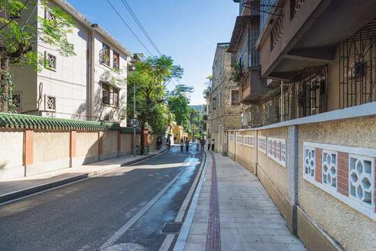 广州东山口培正路街景