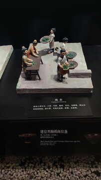 福建博物馆捡茶