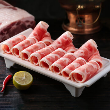 火锅刨肉卷牛肉卷羊肉卷