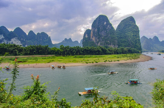 桂林漓江山水风景