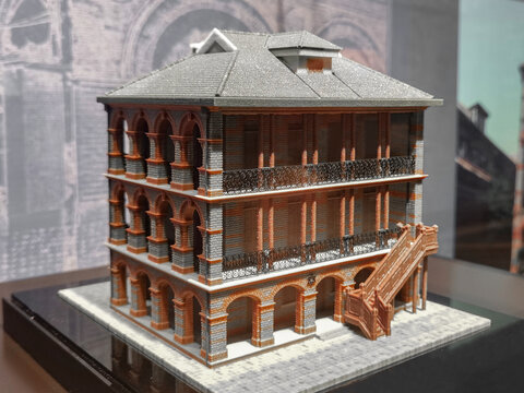 上海摩西会堂高清模型