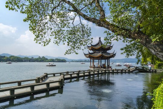 杭州西湖风景